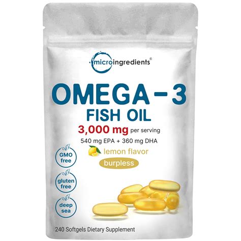 micro ingredients omega 3.